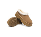 AUSTRALIAN SHEPHERD® UGG Slippers Sheepskin Wool Ankle Chunky Platform Adrian