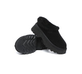 AUSTRALIAN SHEPHERD® UGG Slippers Sheepskin Wool Ankle Chunky Platform Adrian