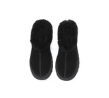 AUSTRALIAN SHEPHERD® UGG Slippers Sheepskin Wool Ankle Chunky Platform Adrian