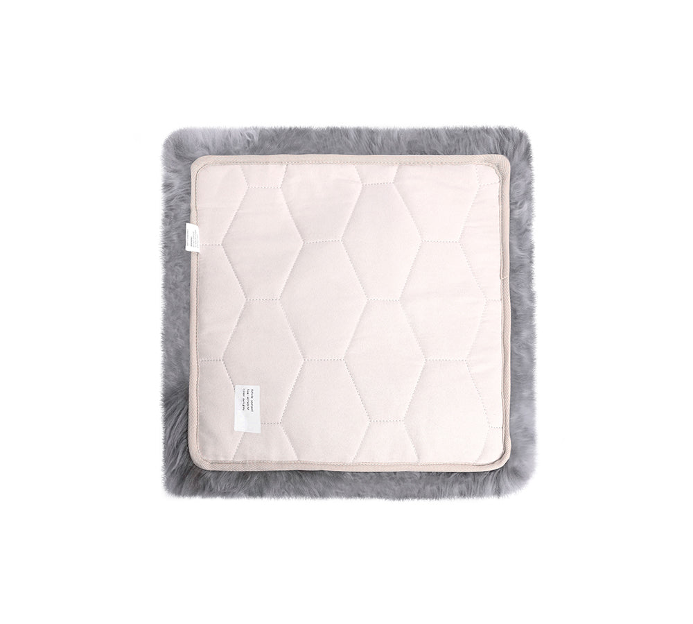 Square Australian Sheepskin Wool Seat Pad 40*40cm Others