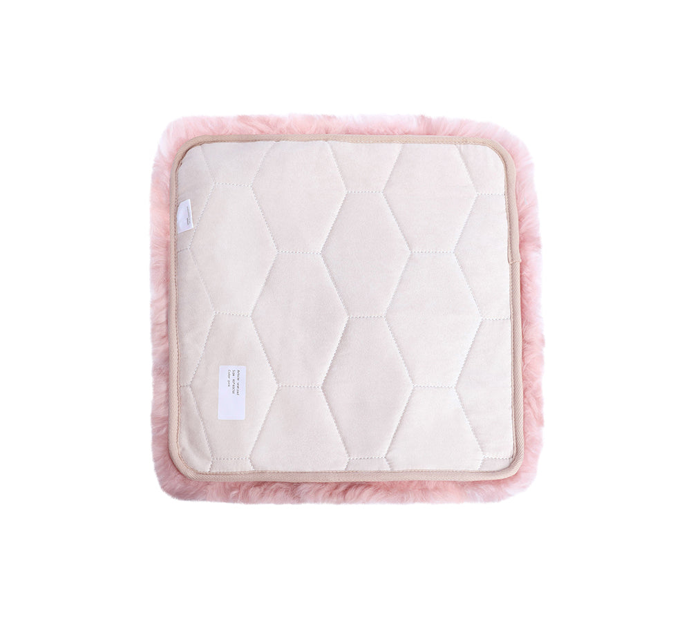 Square Australian Sheepskin Wool Seat Pad 40*40cm Others