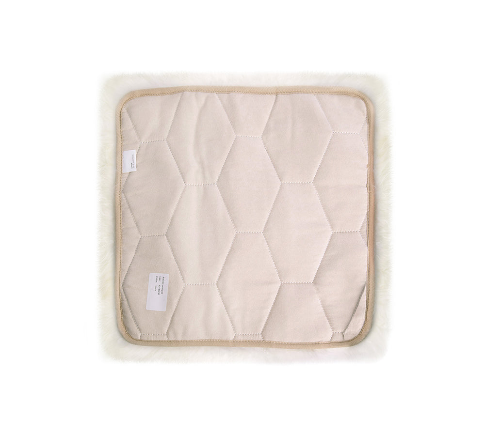 Square Australian Sheepskin Wool Seat Pad 40*40cm Others