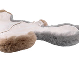 Genuine Australian Sheepskin Wool Decoration Platypus Rug Ever Australia