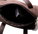 Women Sheepskin Wool Small Hand Carry Shoulder Strap Zip Barrell Bag - UGG EXPRESS