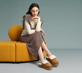 AUSTRALIAN SHEPHERD® UGG Slippers Sheepskin Wool Platform Theia UGG AUSTRALIAN SHEPHERD