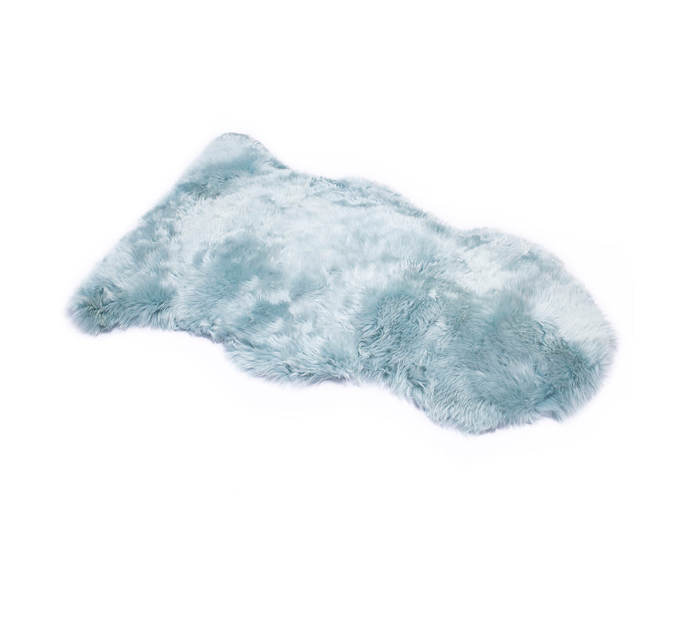 EVERAU® Premium Australian Sheepskin Wool Single Color Long Rugs 105cm EVERAU