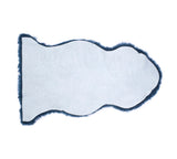 EVERAU® Premium Australian Sheepskin Wool Single Color Long Rugs 105cm EVERAU