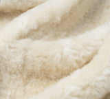 EVERAU® Fluffy Sheepskin Wool Zip Sleeveless Vest Dale