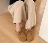 EVERAU® Slippers Suede Casual Slip On Yancy EVERAU