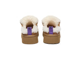 AUSTRALIAN SHEPHERD® UGG Slippers Sheepskin Wool Platform Theia