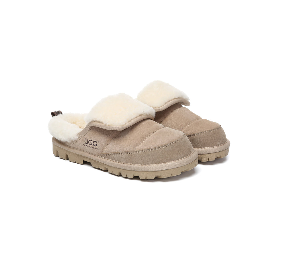 AUSTRALIAN SHEPHERD® UGG Slippers Sheepskin Wool Theia