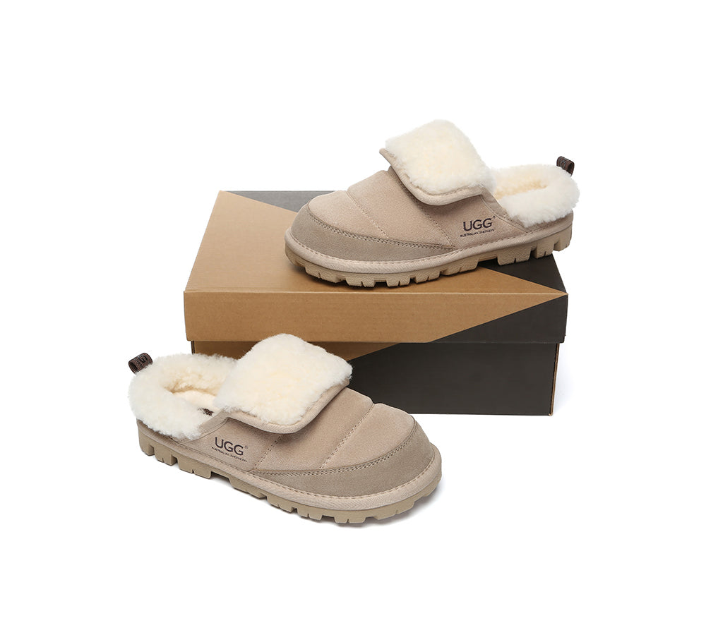 AUSTRALIAN SHEPHERD® UGG Slippers Sheepskin Wool Theia