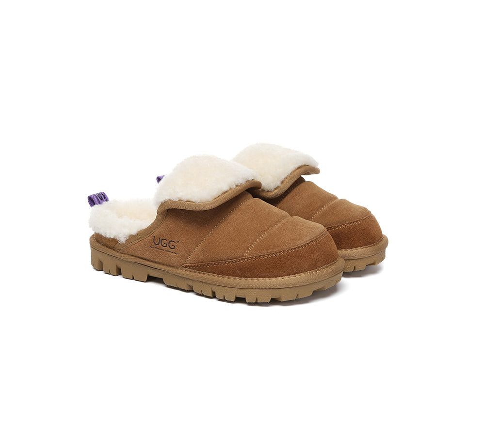 AUSTRALIAN SHEPHERD® UGG Slippers Sheepskin Wool Theia
