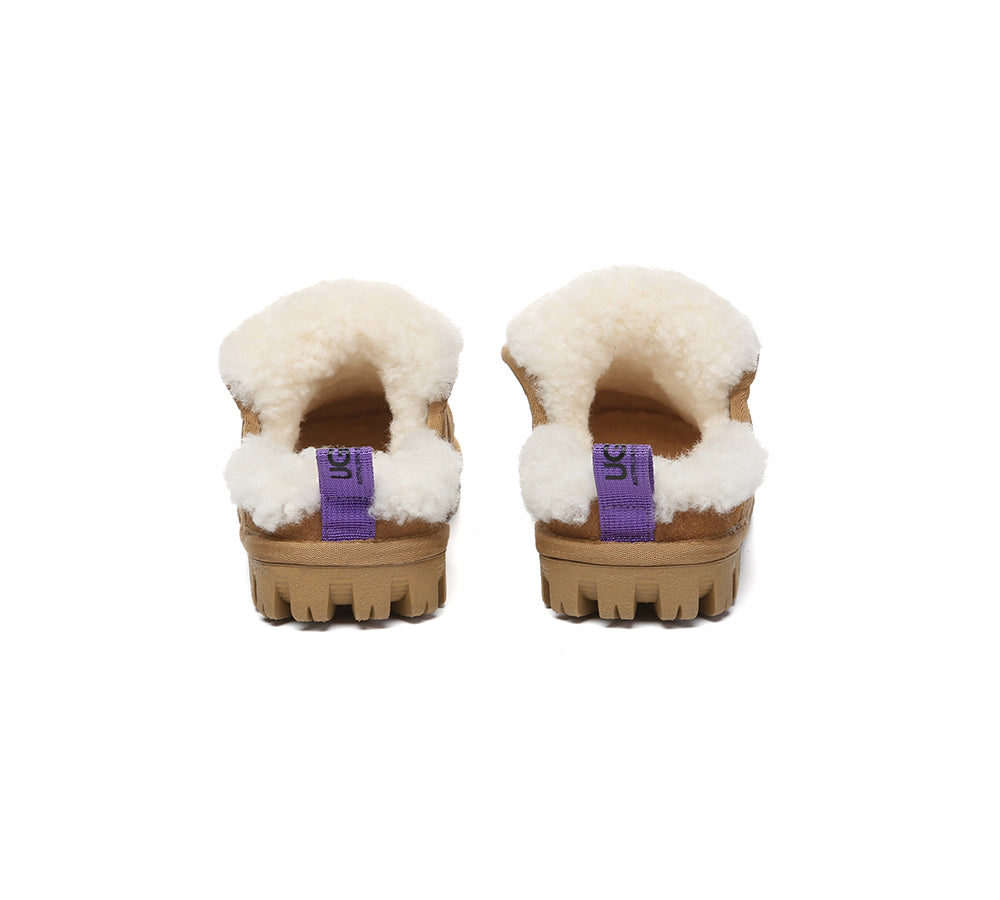 AUSTRALIAN SHEPHERD® UGG Slippers Sheepskin Wool Theia