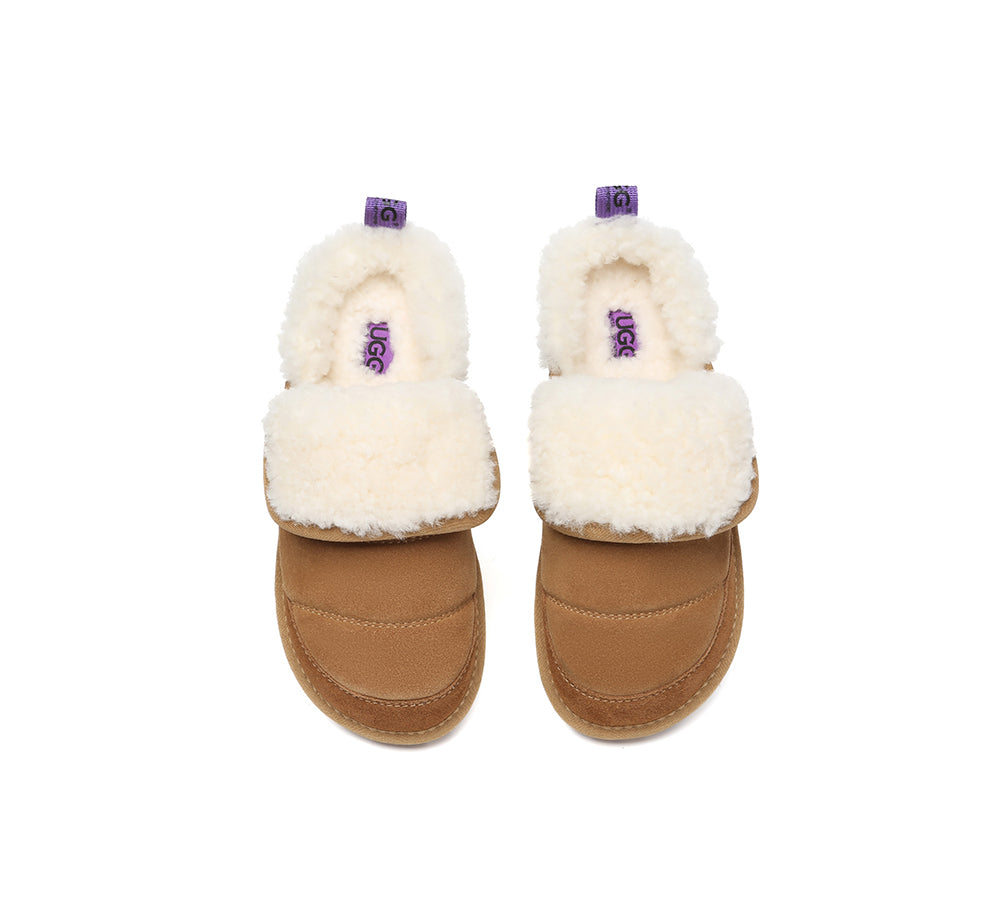 AUSTRALIAN SHEPHERD® UGG Slippers Sheepskin Wool Theia