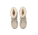 AUSTRALIAN SHEPHERD® UGG Women Sheepskin Wool Lace Up Fashion Boots Carlos UGG AUSTRALIAN SHEPHERD