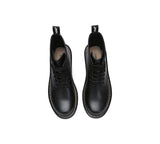 If you don’t have a pair of chunky Lace Up Leather Boots in your wardrobe, you need to add them pronto! Our classic black EVERAU Simona Boots are expertly-crafted from premium Australian leather and will last for seasons.