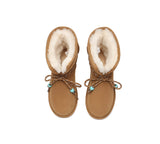 AUSTRALIAN SHEPHERD® UGG Women Sheepskin Wool Lace Up Fashion Boots Carlos UGG AUSTRALIAN SHEPHERD