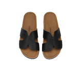 EVERAU® Women Slides Leather Flat Heidy