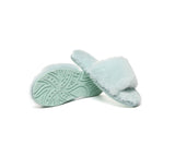EVERAU® UGG Women Fluffy Slides Nala