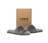 EVERAU® UGG Women Fluffy Slides Nala