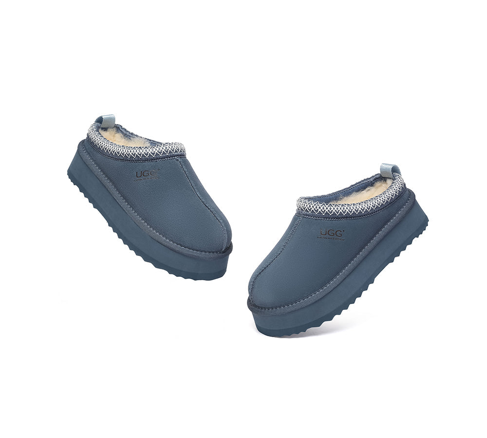 AUSTRALIAN SHEPHERD® UGG Slippers Sheepskin Wool Ankle Tazzy Tay Platform UGG AUSTRALIAN SHEPHERD