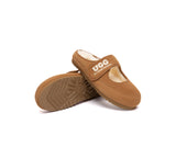 AUSTRALIAN SHEPHERD® UGG Slippers Sheepskin Wool Adjustable Strap Mary Jane Velly UGG AUSTRALIAN SHEPHERD