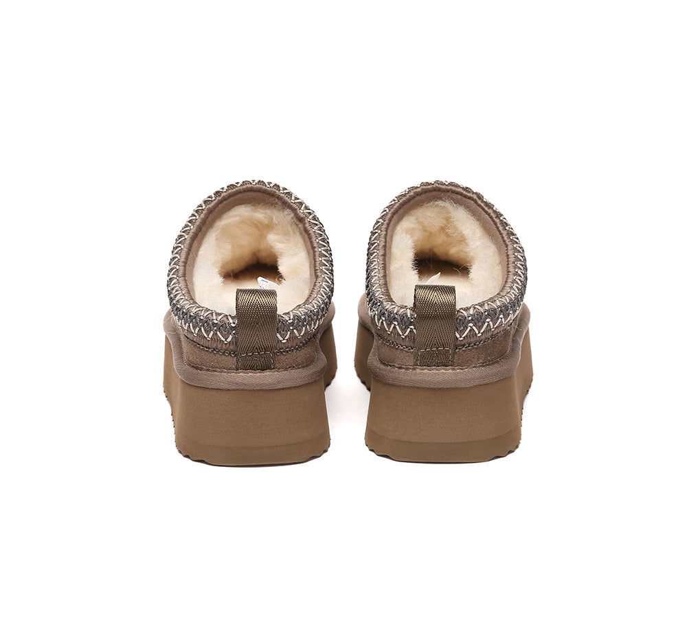 AUSTRALIAN SHEPHERD® UGG Slippers Sheepskin Wool Ankle Tazzy Tay Platform UGG AUSTRALIAN SHEPHERD