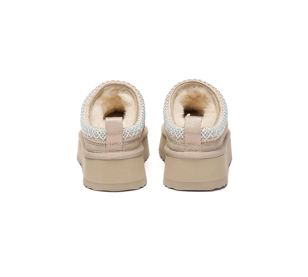 AUSTRALIAN SHEPHERD® UGG Slippers Sheepskin Wool Ankle Tazzy Tay Platform UGG AUSTRALIAN SHEPHERD
