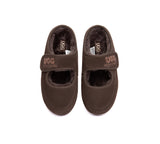 AUSTRALIAN SHEPHERD® UGG Slippers Sheepskin Wool Adjustable Strap Mary Jane Velly UGG AUSTRALIAN SHEPHERD