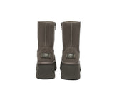 UGG EVERAU® UGG Boots Short Zipper Chunky Platform Yuana