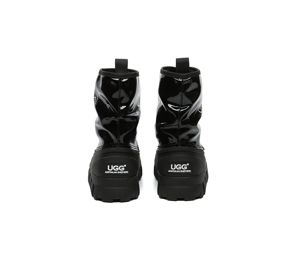 AUSTRALIAN SHEPHERD® UGG Boots Women Sheepskin Wool Waterproof Chunky Wren