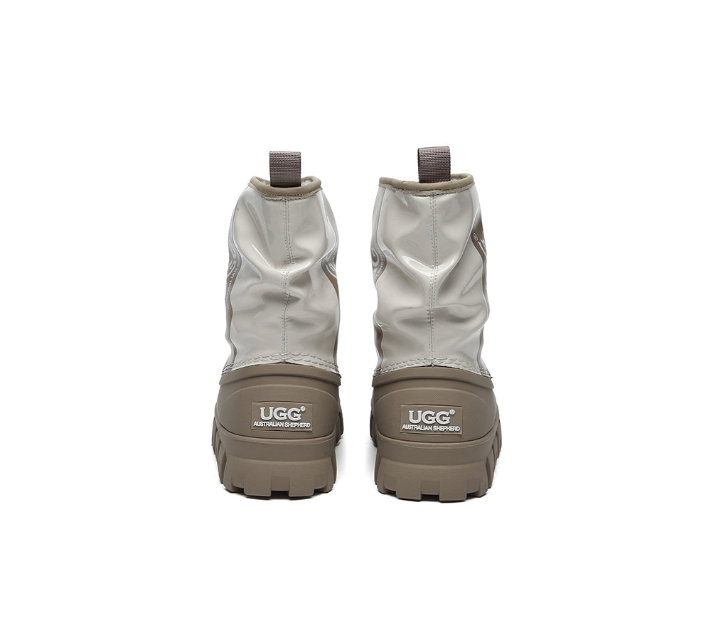 AUSTRALIAN SHEPHERD® UGG Boots Women Sheepskin Wool Waterproof Chunky Wren