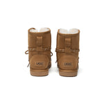 AUSTRALIAN SHEPHERD® UGG Women Sheepskin Wool Lace Up Fashion Boots Carlos UGG AUSTRALIAN SHEPHERD