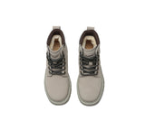 EVERAU® UGG Boots Women Leather Sheepskin Wool Lace Up Chunky Aubrey