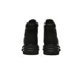 EVERAU® UGG Boots Women Leather Sheepskin Wool Lace Up Chunky Aubrey