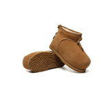 UGG EVERAU® UGG Boots Women Sheepskin Wool Mini Ankle Euro Loaf Palmer