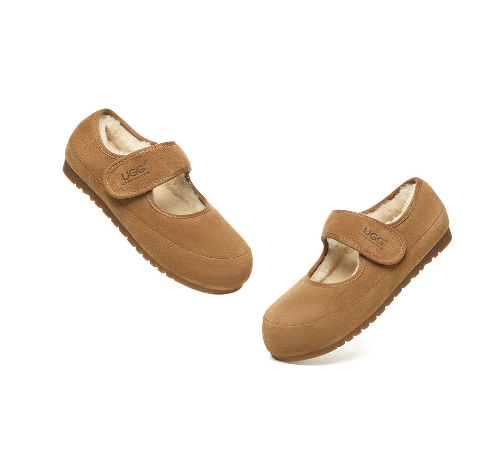 AUSTRALIAN SHEPHERD® UGG Slippers Sheepskin Wool Adjustable Strap Millie UGG AUSTRALIAN SHEPHERD