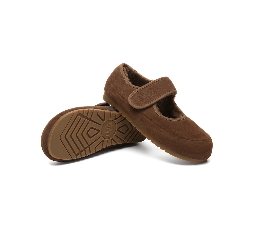 AUSTRALIAN SHEPHERD® UGG Slippers Sheepskin Wool Adjustable Strap Millie UGG AUSTRALIAN SHEPHERD