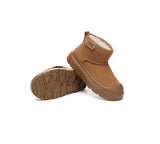 AUSTRALIAN SHEPHERD® UGG Boots Sheepskin Wool Ankle Chunky Platform Harrison