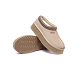 AUSTRALIAN SHEPHERD® UGG Slippers Sheepskin Wool Ankle Platform Tazzy Hippie - UGG EXPRESS