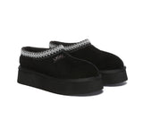 AUSTRALIAN SHEPHERD® UGG Slippers Sheepskin Wool Ankle Platform Tazzy Hippie - UGG EXPRESS