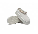 AUSTRALIAN SHEPHERD® UGG Slippers Sheepskin Wool Ankle Platform Tazzy Hippie - UGG EXPRESS