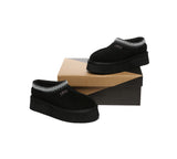 AUSTRALIAN SHEPHERD® UGG Slippers Sheepskin Wool Ankle Platform Tazzy Hippie - UGG EXPRESS