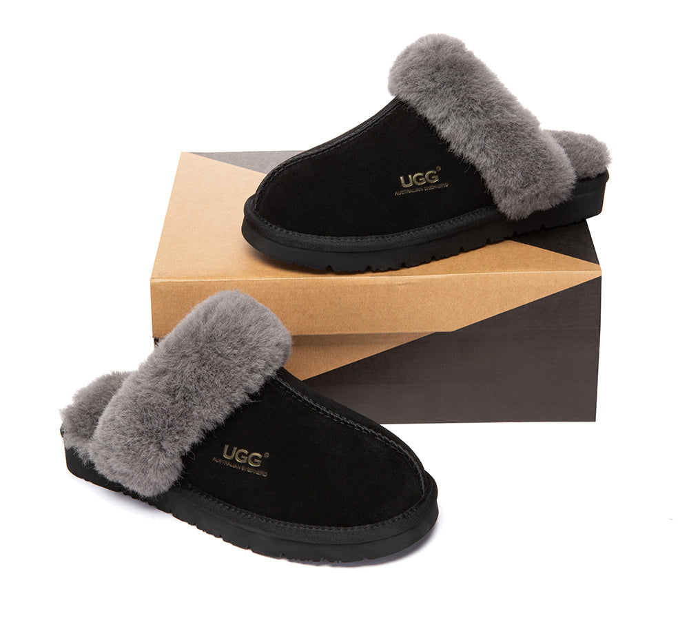 AUSTRALIAN SHEPHERD® UGG Slippers Sheepskin Wool Scuff Muffin UGG AUSTRALIAN SHEPHERD