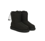 EVERAU® UGG Boots Kids Sheepskin Wool Waterproof Drawstring Sonita - UGG EXPRESS