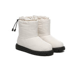 EVERAU® UGG Boots Kids Sheepskin Wool Waterproof Drawstring Sonita - UGG EXPRESS