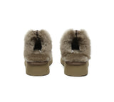 AUSTRALIAN SHEPHERD® UGG Slippers Women Sheepskin Wool Platform Sammy