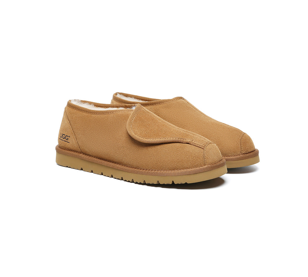 AUSTRALIAN SHEPHERD® UGG Slippers Sheepskin Wool Adjustable Tristen