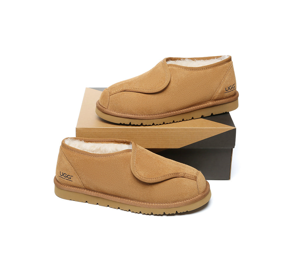 AUSTRALIAN SHEPHERD® UGG Slippers Sheepskin Wool Adjustable Tristen